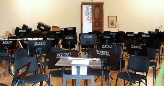 Soustředění orchestru v Želivě
