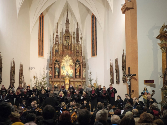 Česká mše vánoční v Děkanském kostele