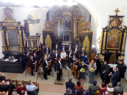 Česká mše vánoční pro Rotary klub Tábor