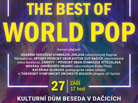 THE BEST OF WORLD POP 2025 - Dačice
